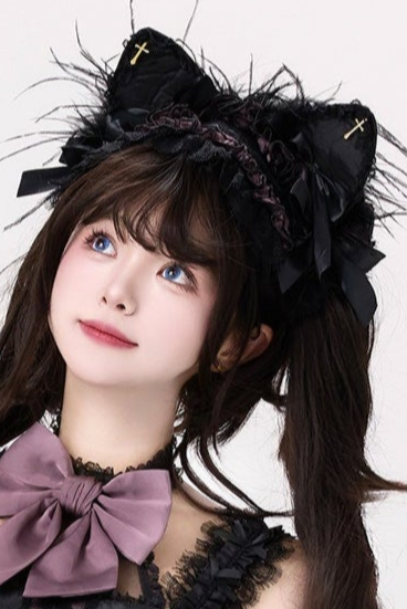 Cute Witch Little Dress Lolita Dark Cat Magical