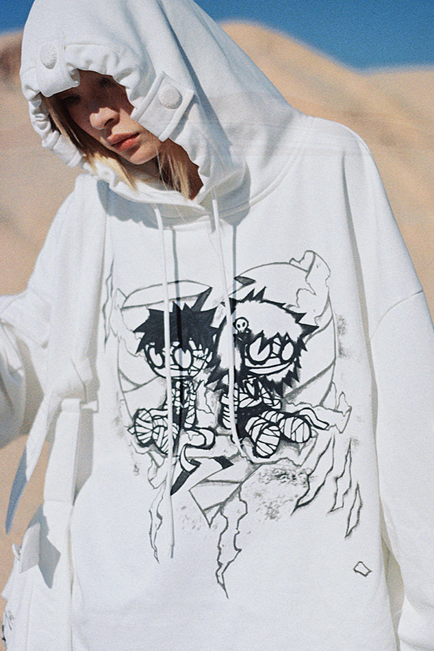 Hoodie Love Hooded Mummy Sweatshirt