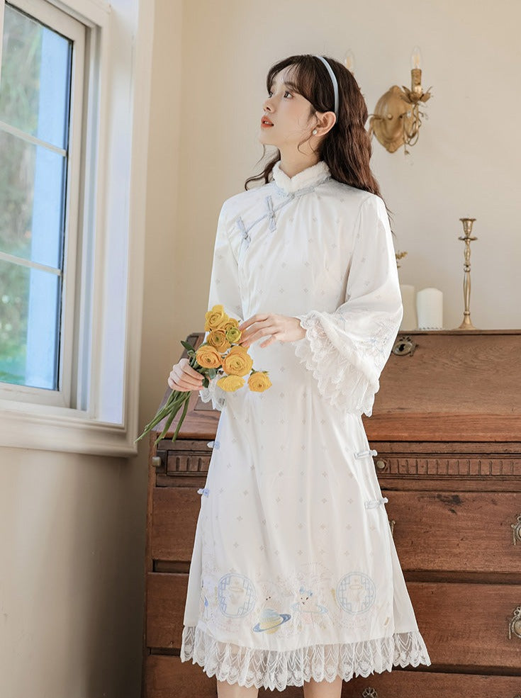 Long Retro China Dress