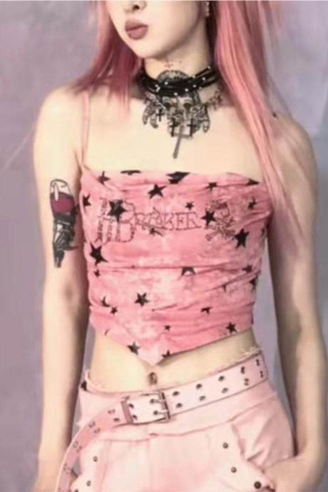 Heart Star Tube Bandeau Slim Sequent