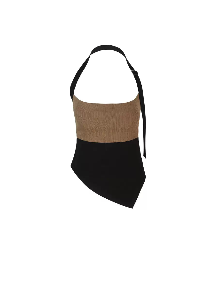 Bicolor Neck Top Mode Design