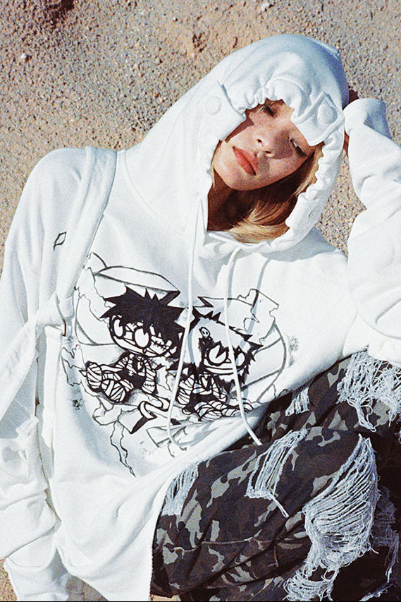 Hoodie Love Hooded Mummy Sweatshirt