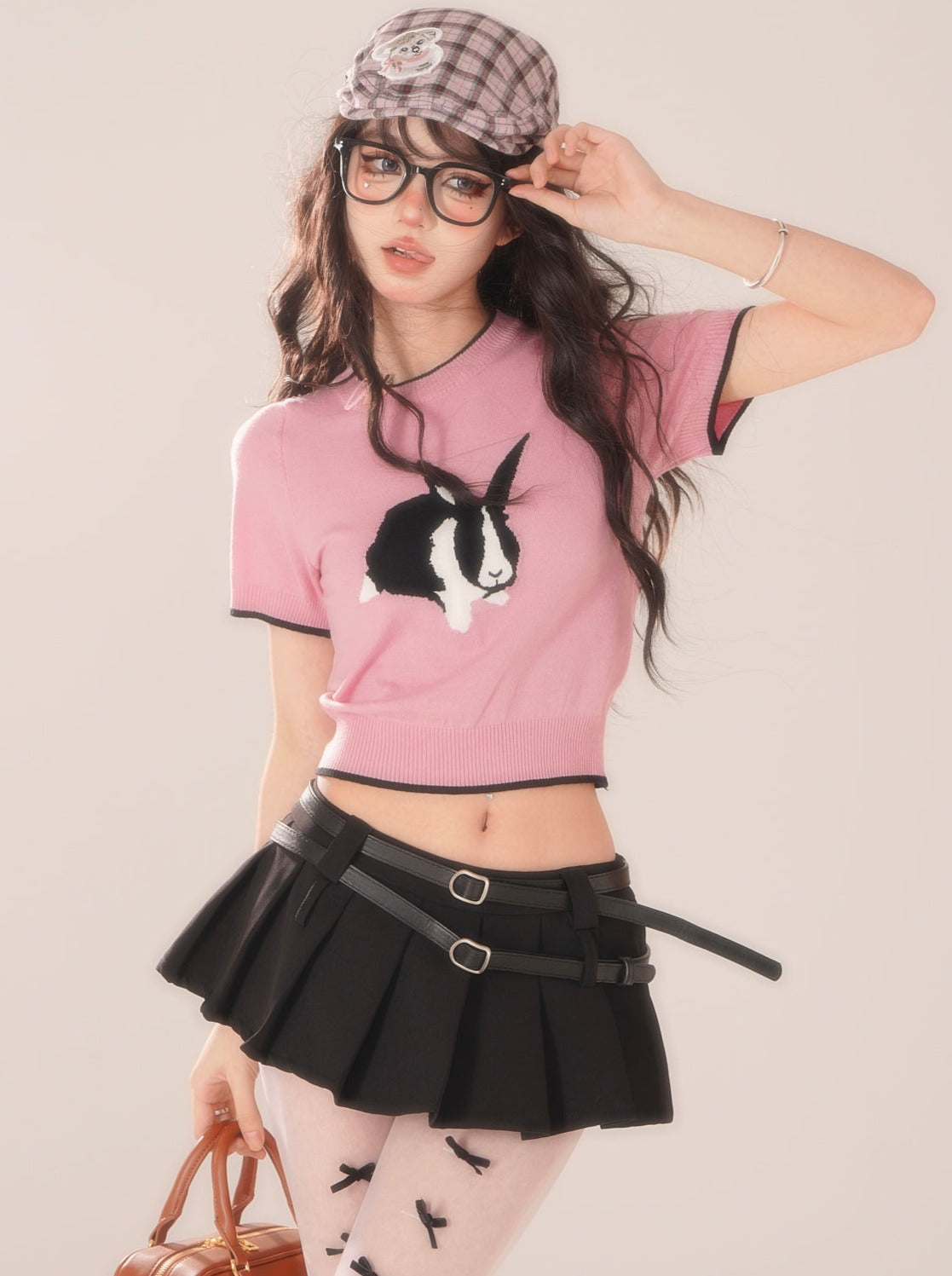 Rabbit Short Bicolor Retro Top