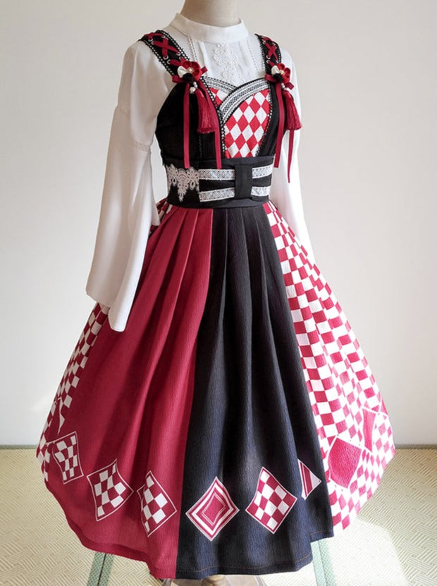 trumpet fur blouse cape + China accessories tassel scarf jumper skirt