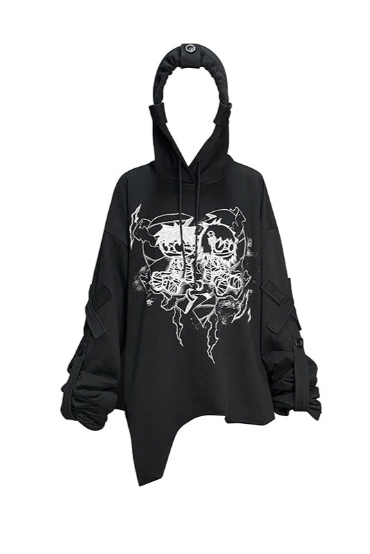 Hoodie Love Hooded Mummy Sweatshirt