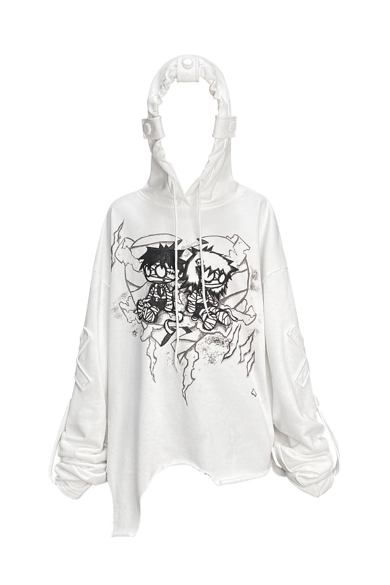 Hoodie Love Hooded Mummy Sweatshirt