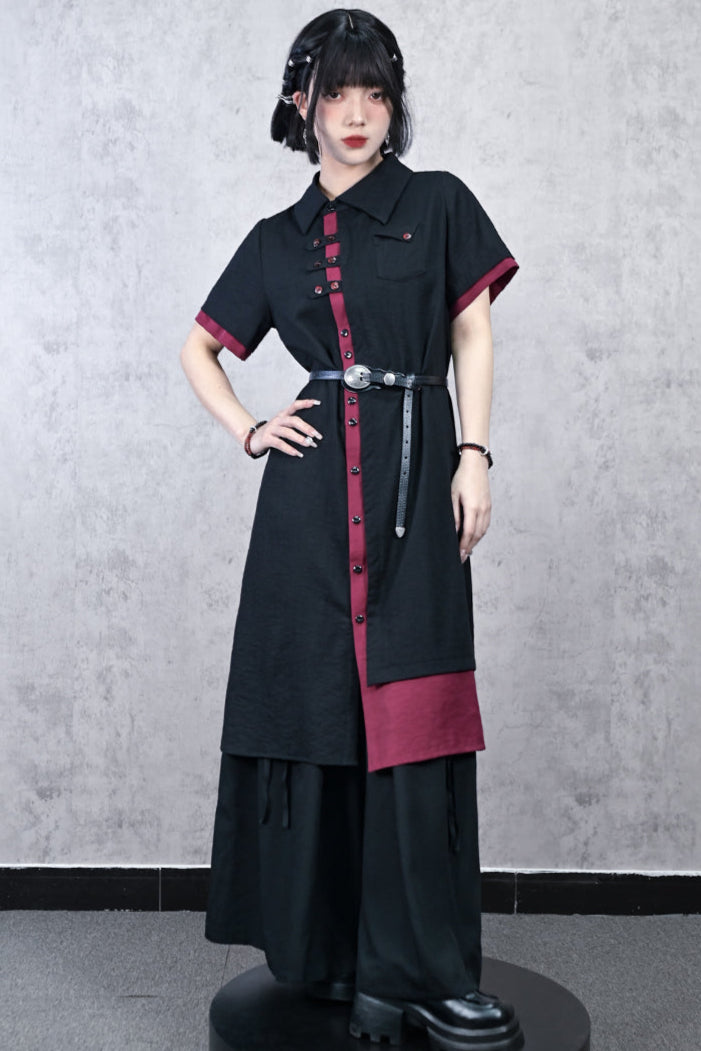 Dark Shirt China Dress Country