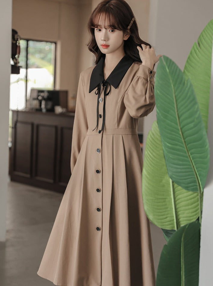 Style Dress French Retro Shirt Girly
