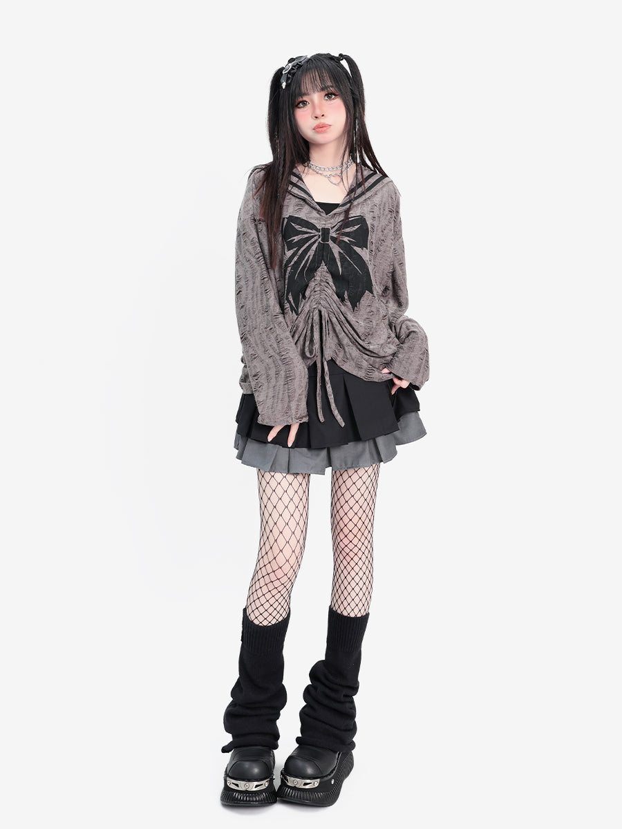 Dark Tops Sailor Ribbon