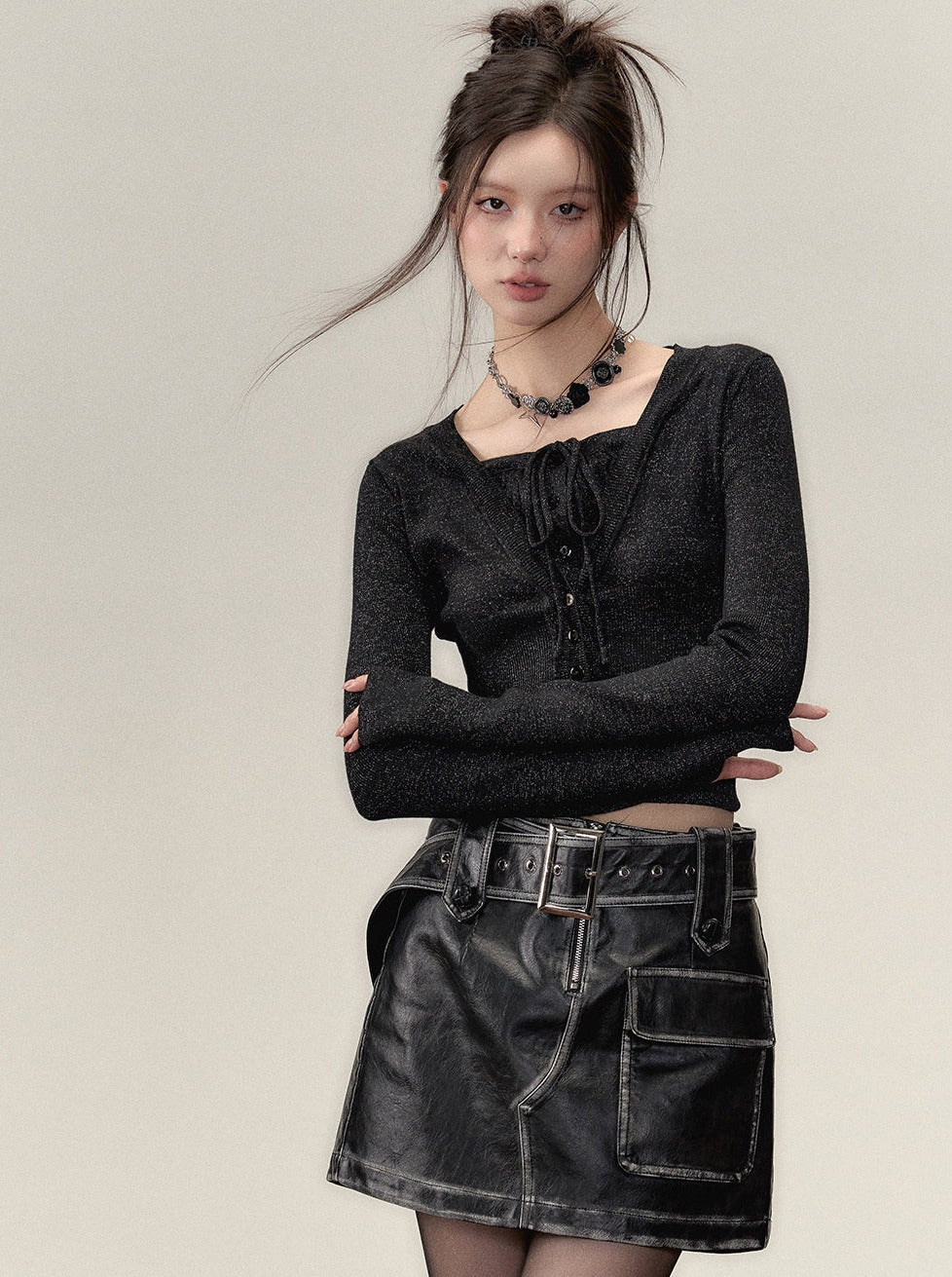 Faux hauts slim deux pièces Ramewest