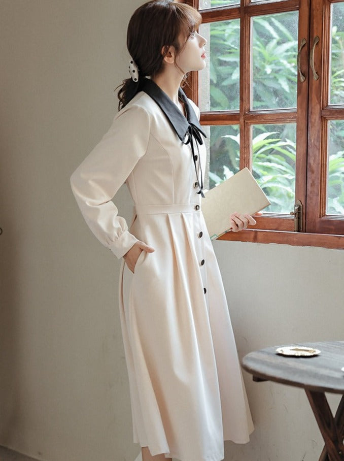 Style Dress French Retro Shirt Girly