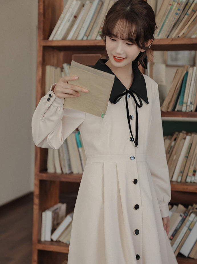 Style Dress French Retro Shirt Girly