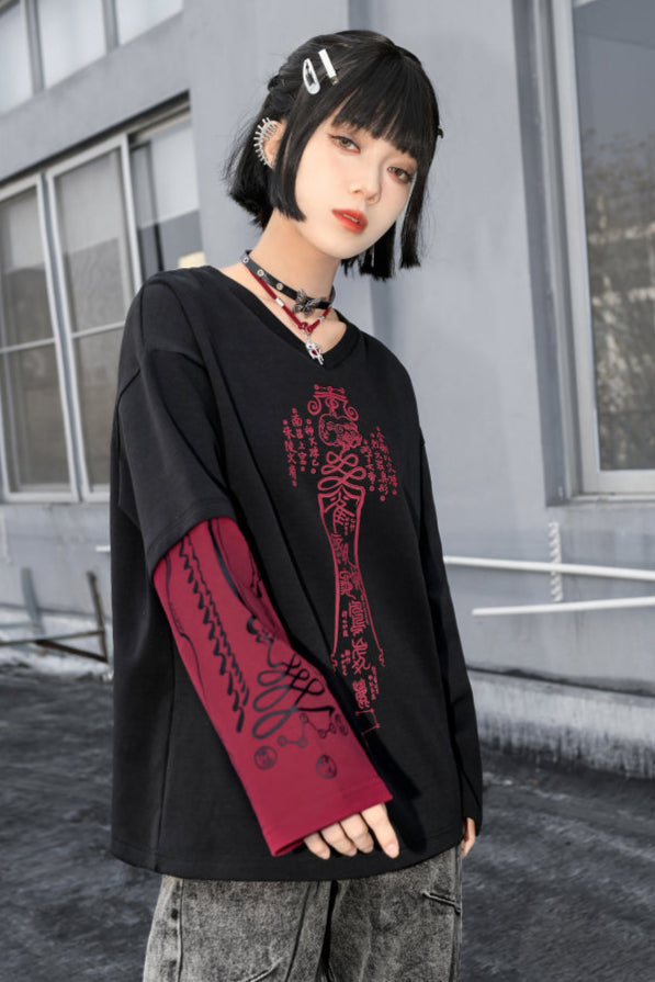 Top V-Neck China Personalized
