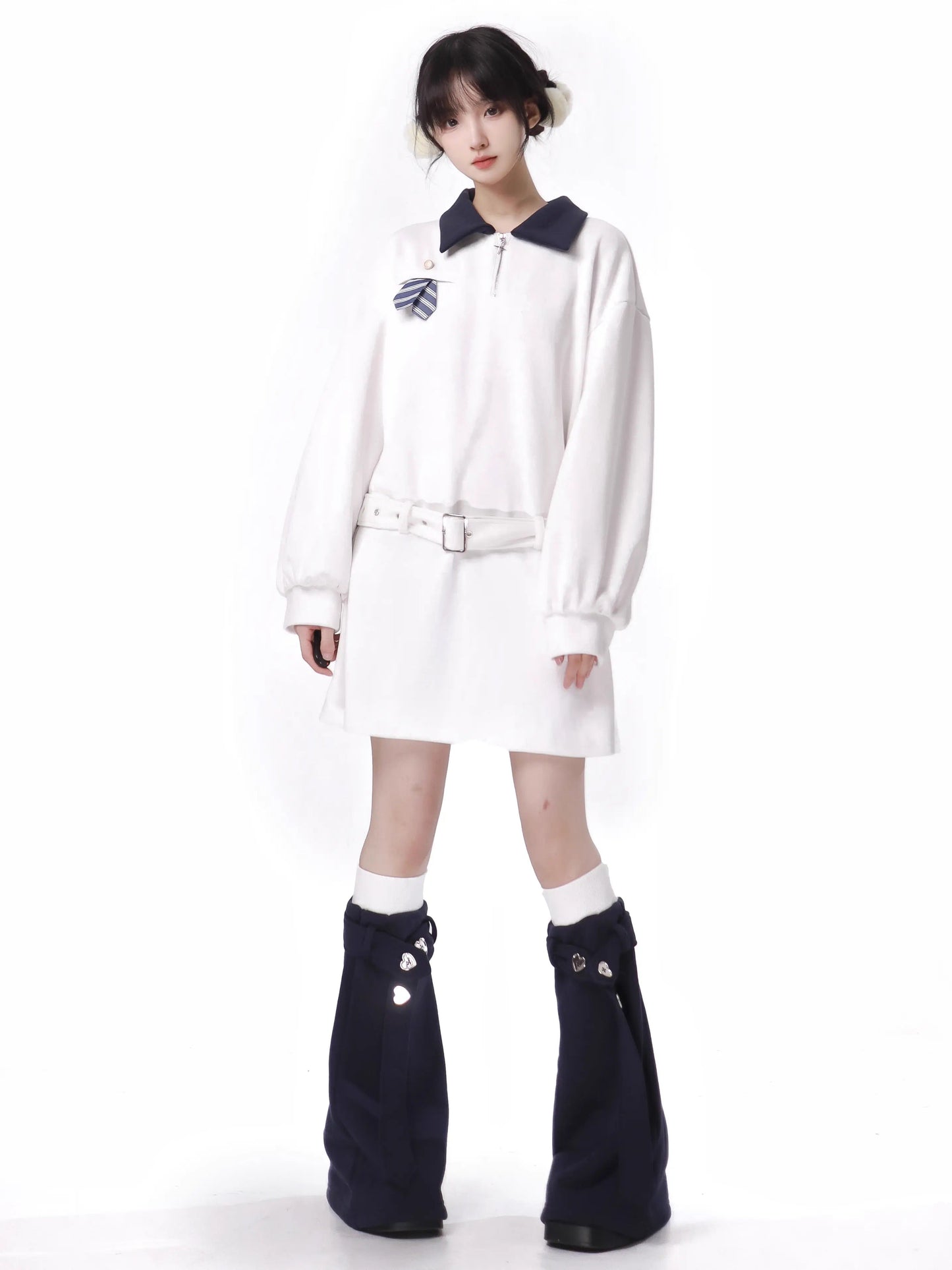 カプリセンヴィブルーカレッジカラーニュースタイルスーツ