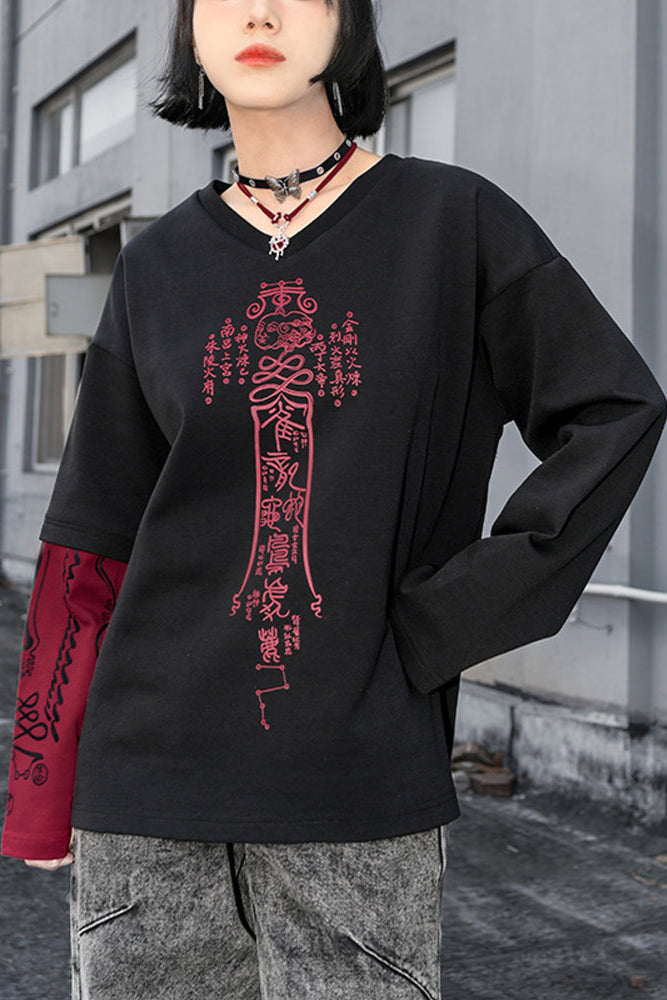 Top V-Neck China Personalized