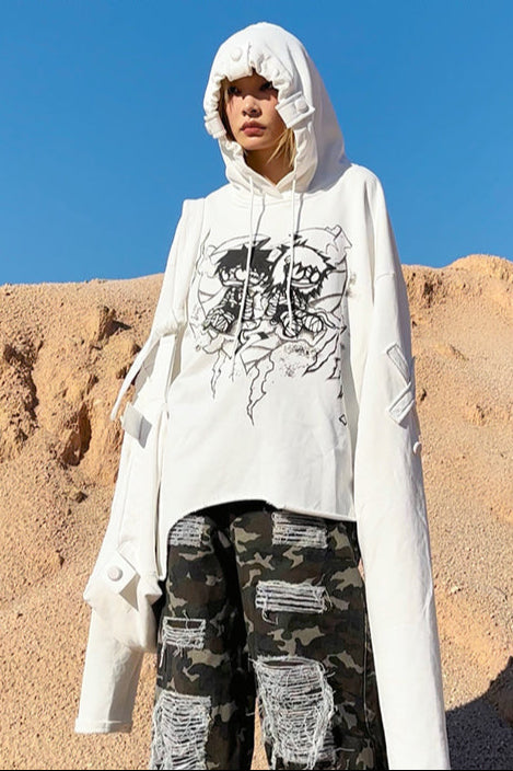 Hoodie Love Hooded Mummy Sweatshirt