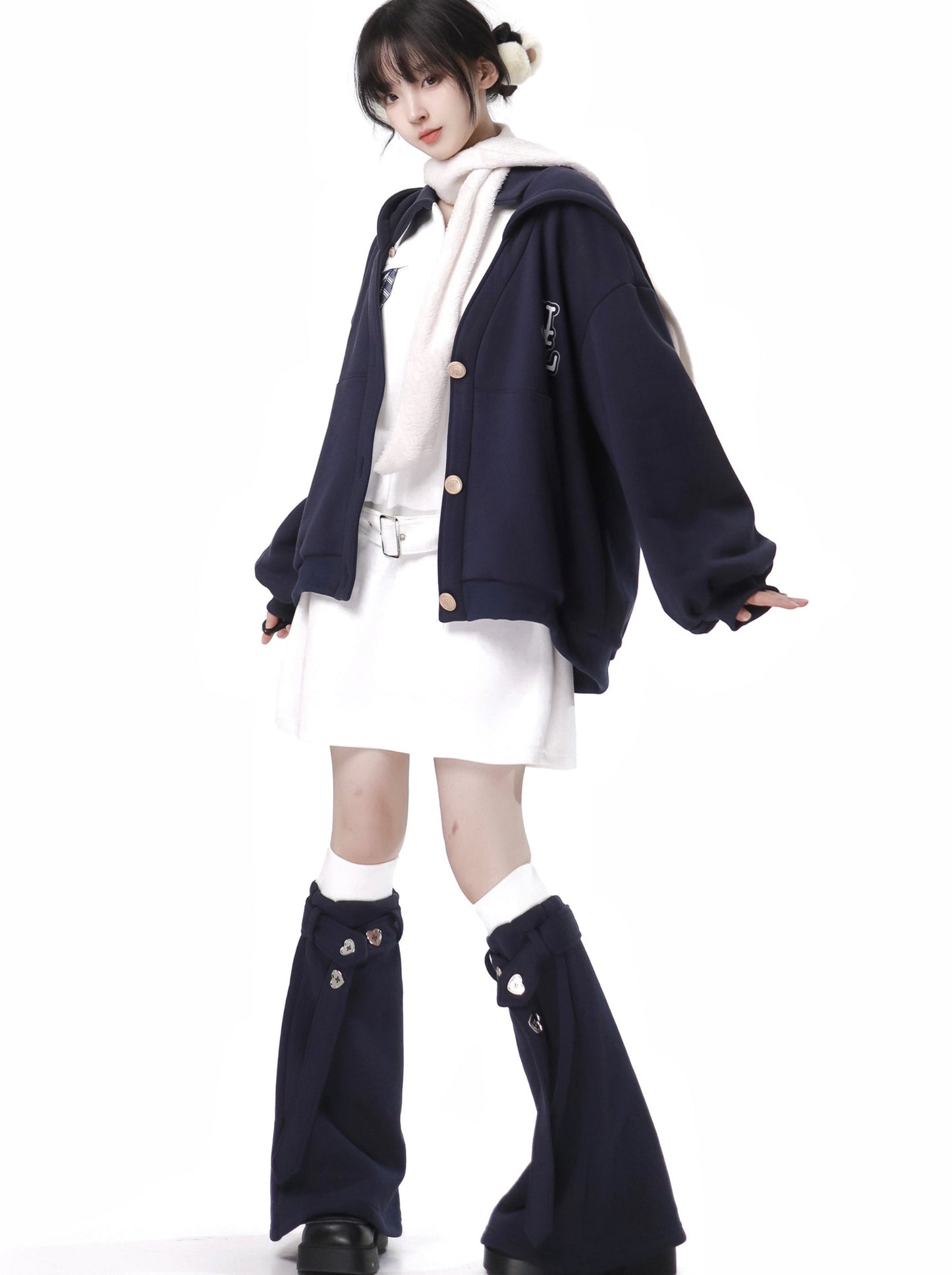 カプリセンヴィブルーカレッジカラーニュースタイルスーツ