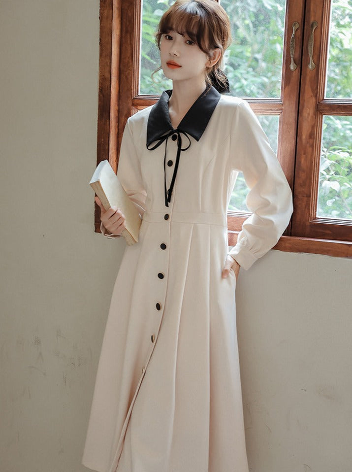 Style Dress French Retro Shirt Girly