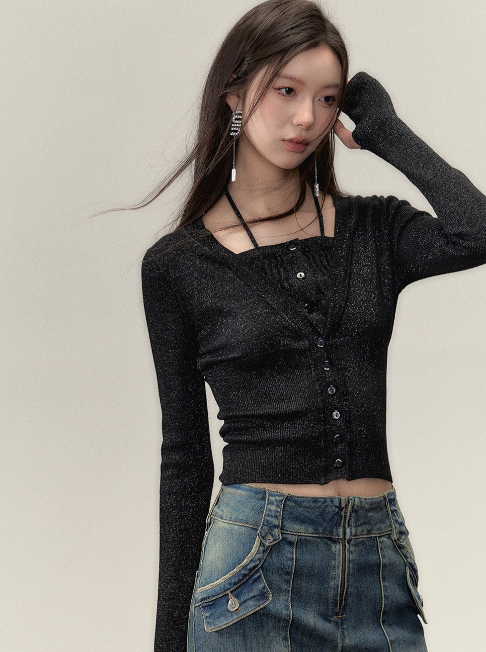 Faux hauts slim deux pièces Ramewest