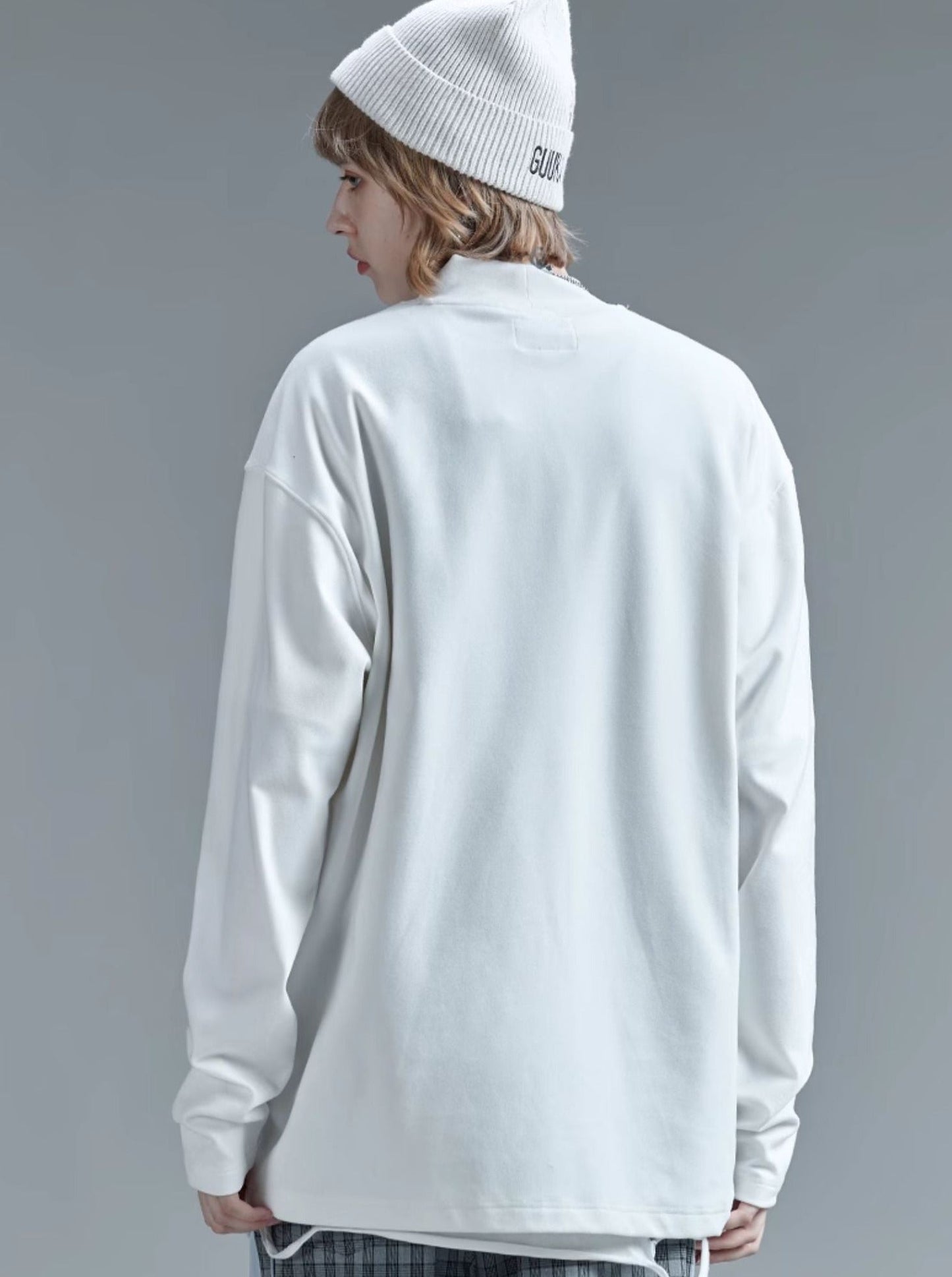 Tops Logo Mid-High Collar