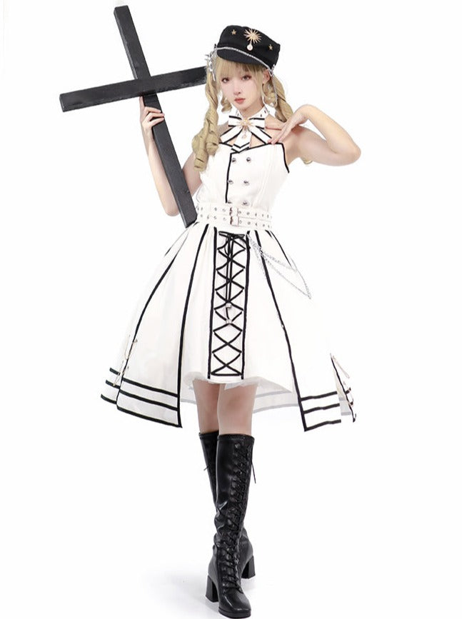 Lolita Armee Urteil Uniform Ritter Militär Set Niedrig