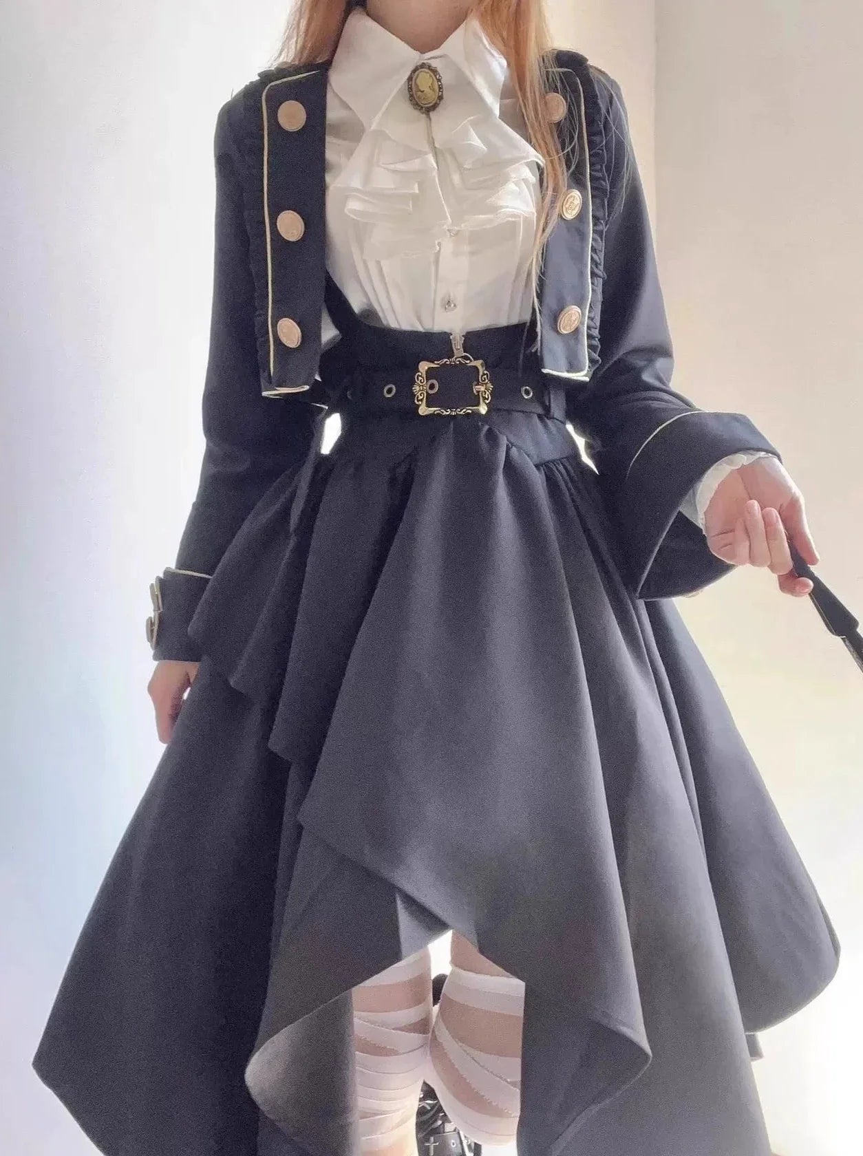 Dark Gothic Lolly Ta Suit Peppi Lolly Ta Court Suspender Dress