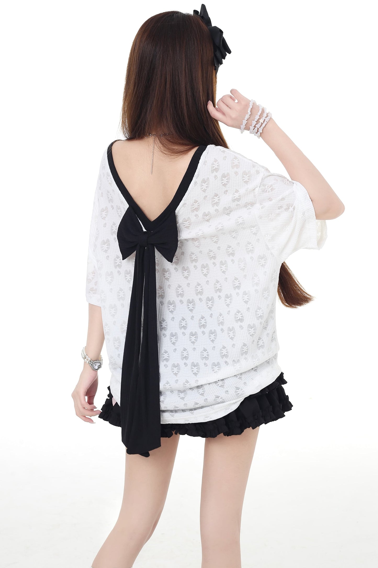 Oberteile Ribbon Bag Sheerless