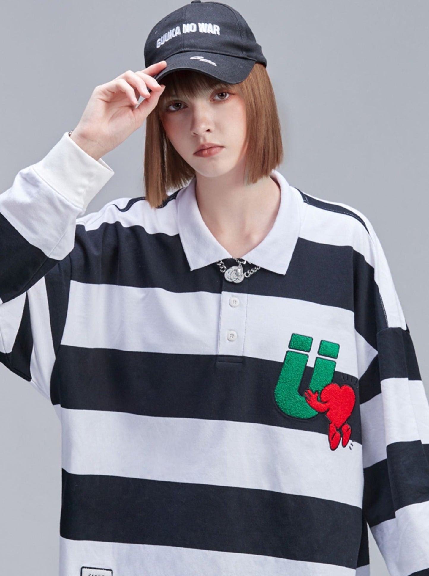Loose Over Border Big Tops Polo