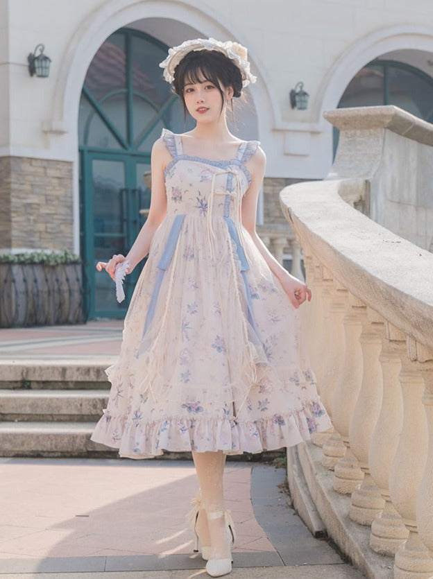 Flower Dress Light Summer Camisole Lolita