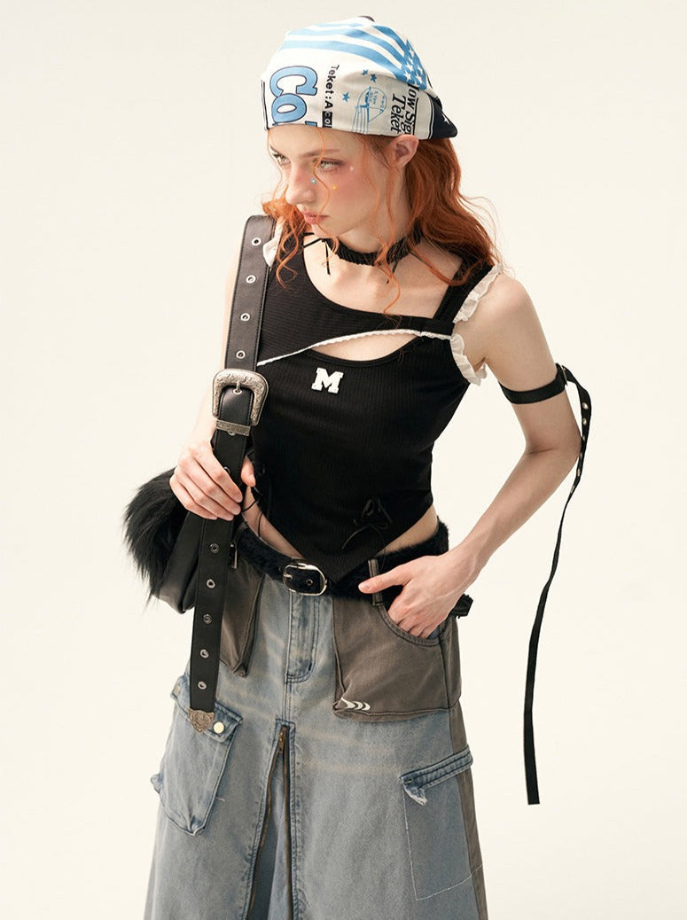 Angel Sleeveless Devil Top