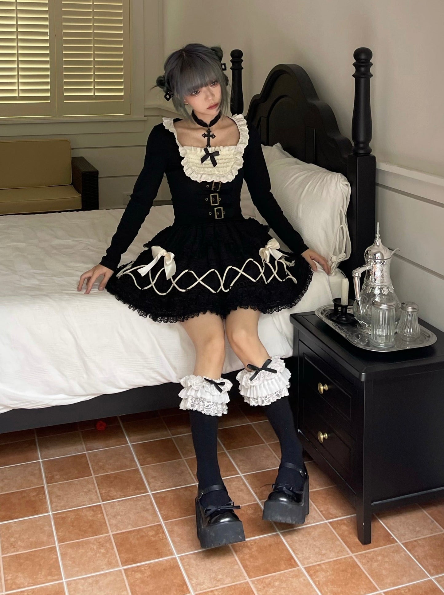 フレンチクロスケーキスカート