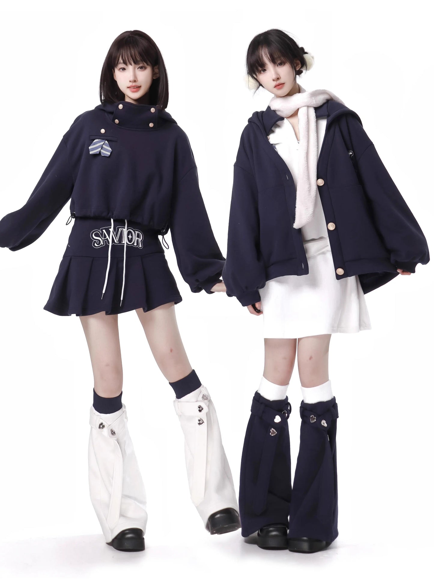 カプリセンヴィブルーカレッジカラーニュースタイルスーツ