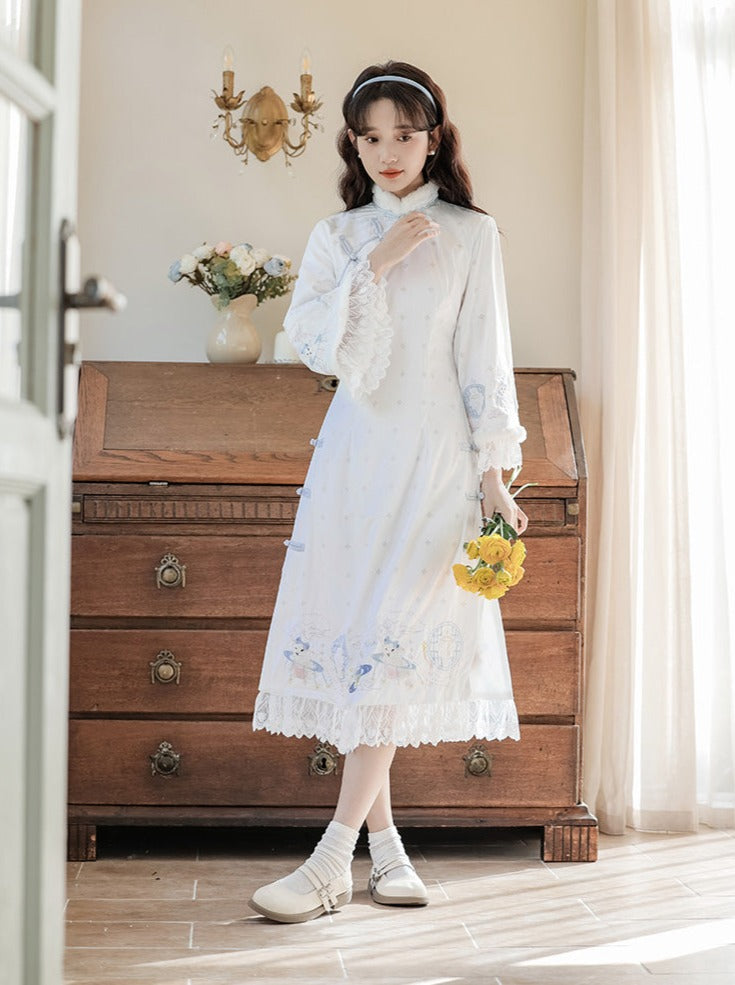 Long Retro China Dress