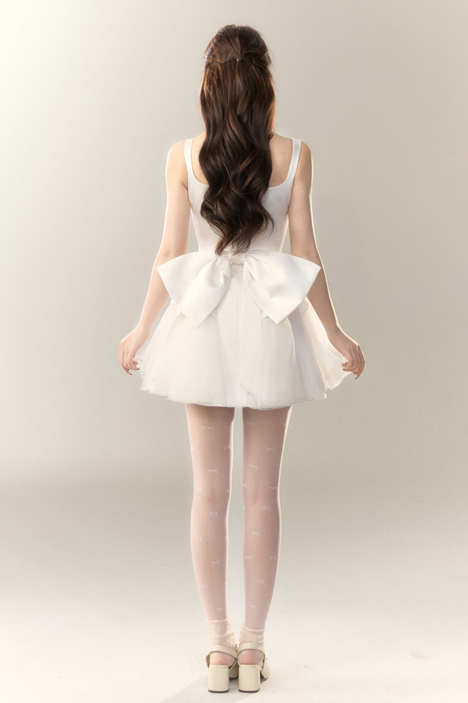 Dance Swan Gradient Princess Dress