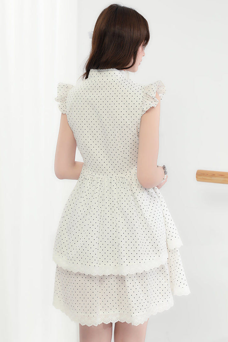 Cake Flying Doppelärmelkleid