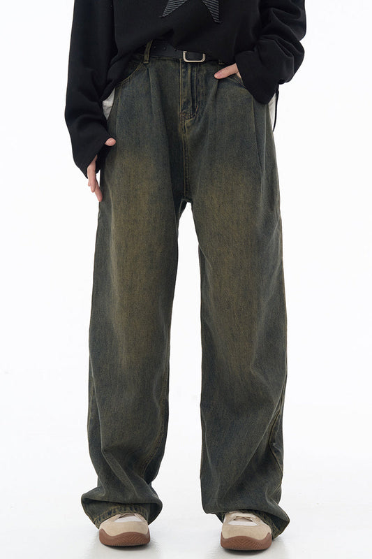 ヴィンテージジーンズ リラックスフィット ウォッシュ