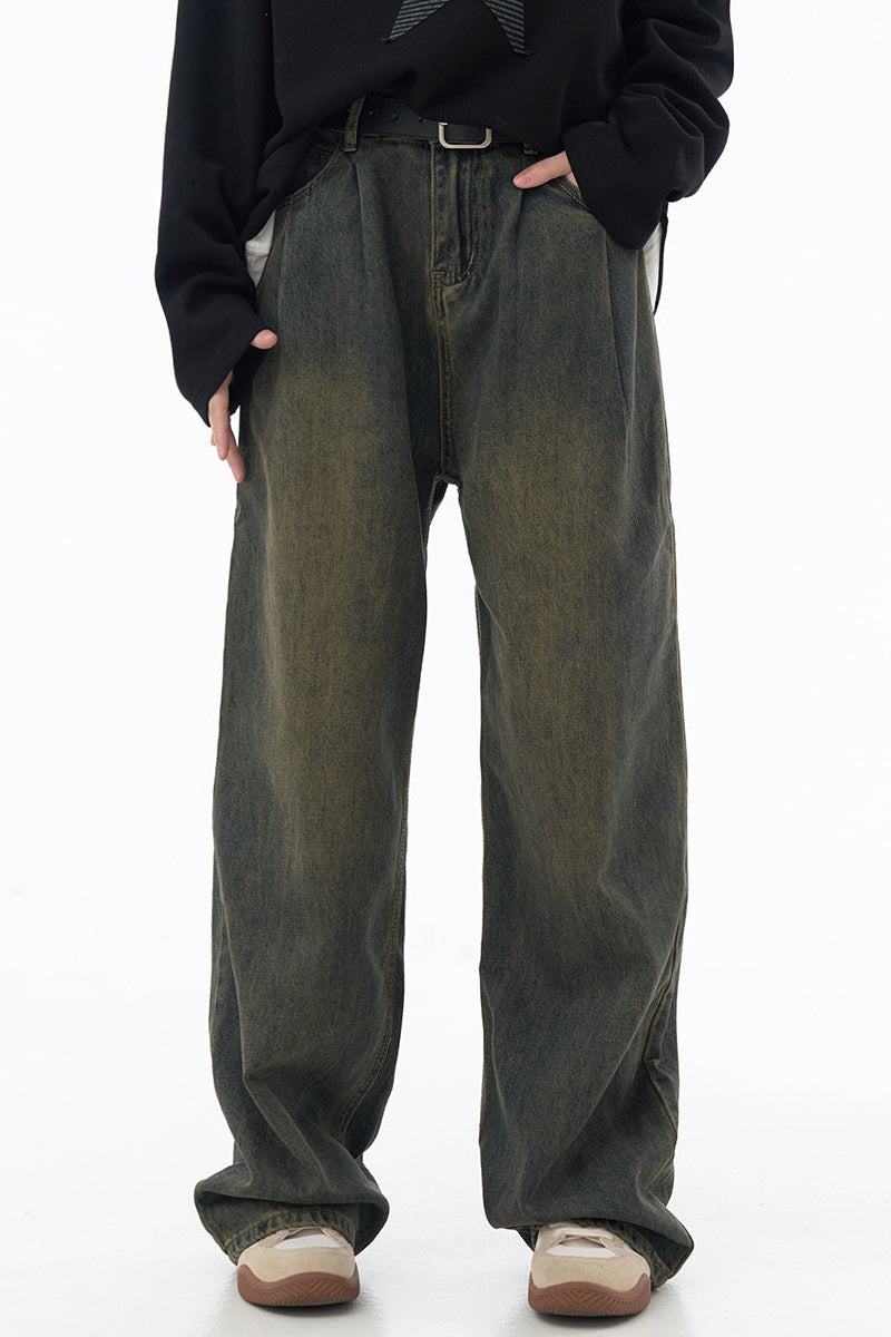 Jeans Washed Fit Relaxed Vintage