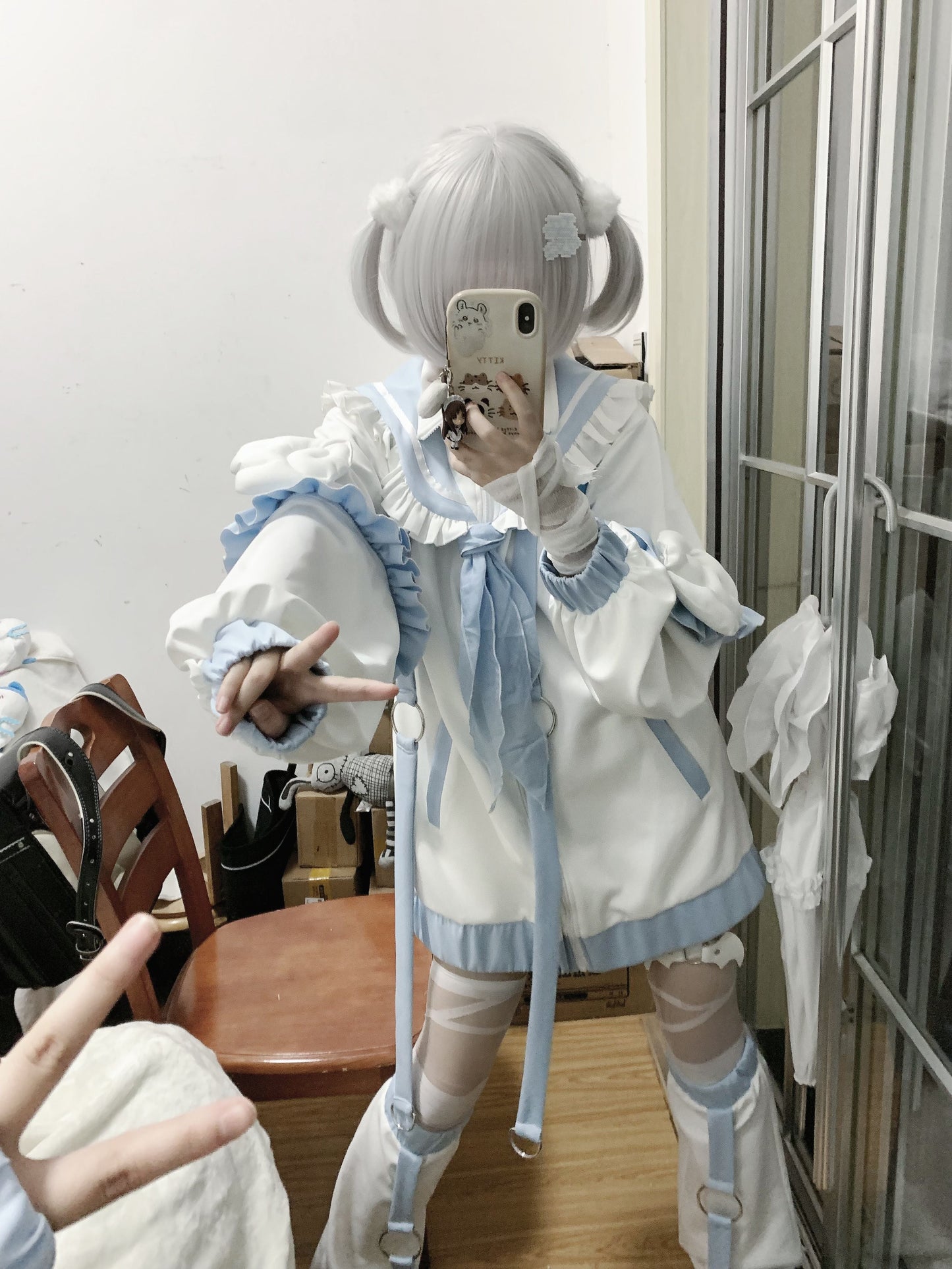 Neighborhood Aqua Angel Jacke Sailor Sportswear