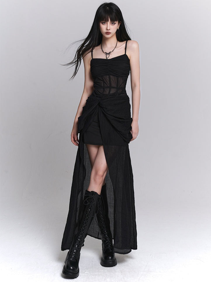 Ghost Dress Little Girl Black Party