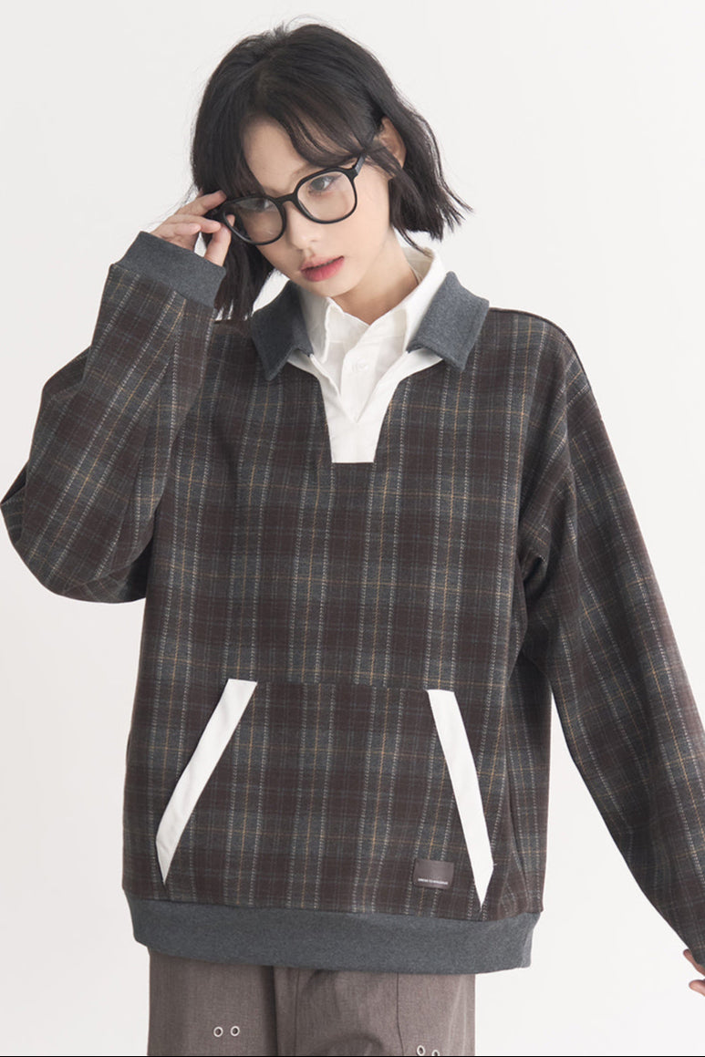 Gravity Museum 2025 Sweater Stripe Spring - Patchwork