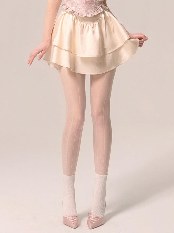 Suspender Skirt Niche Cake Romantic Lace Top French