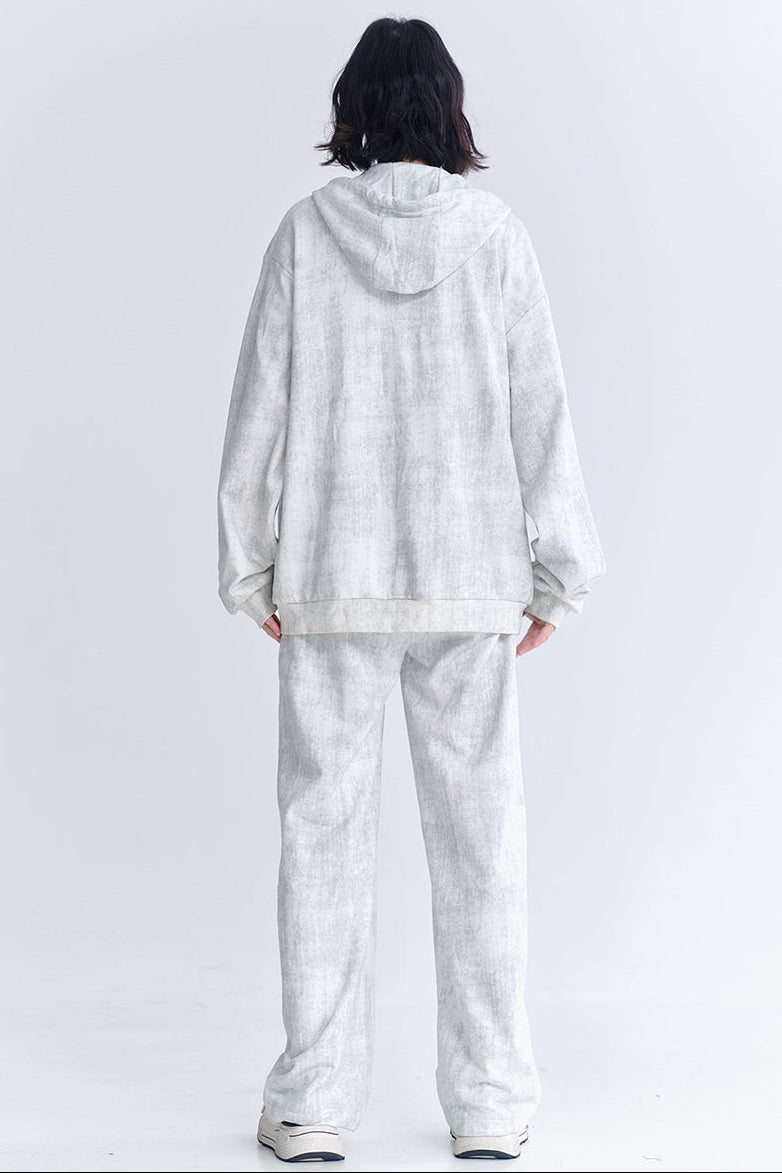 Cardigan Fit Relaxed Hoodie Setup