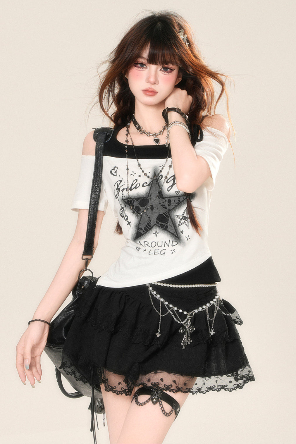 Dark Strapless Top River Star
