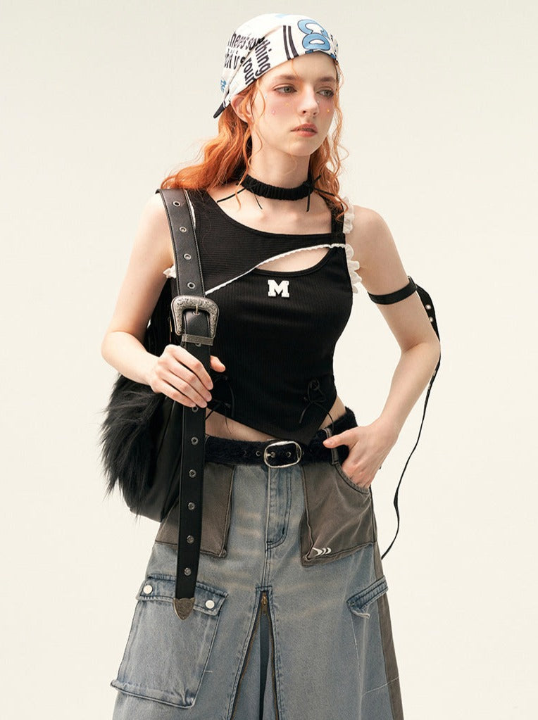 Angel Sleeveless Devil Top