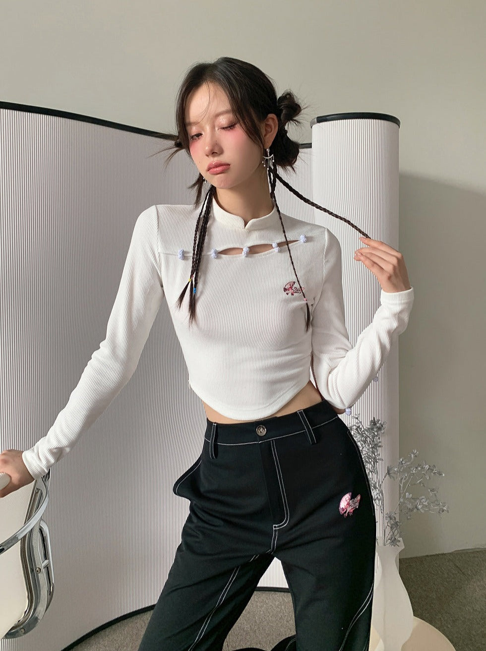 Chinese Short Tight Top