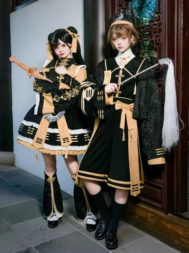Ensemble complet de veste chinoise Zombie