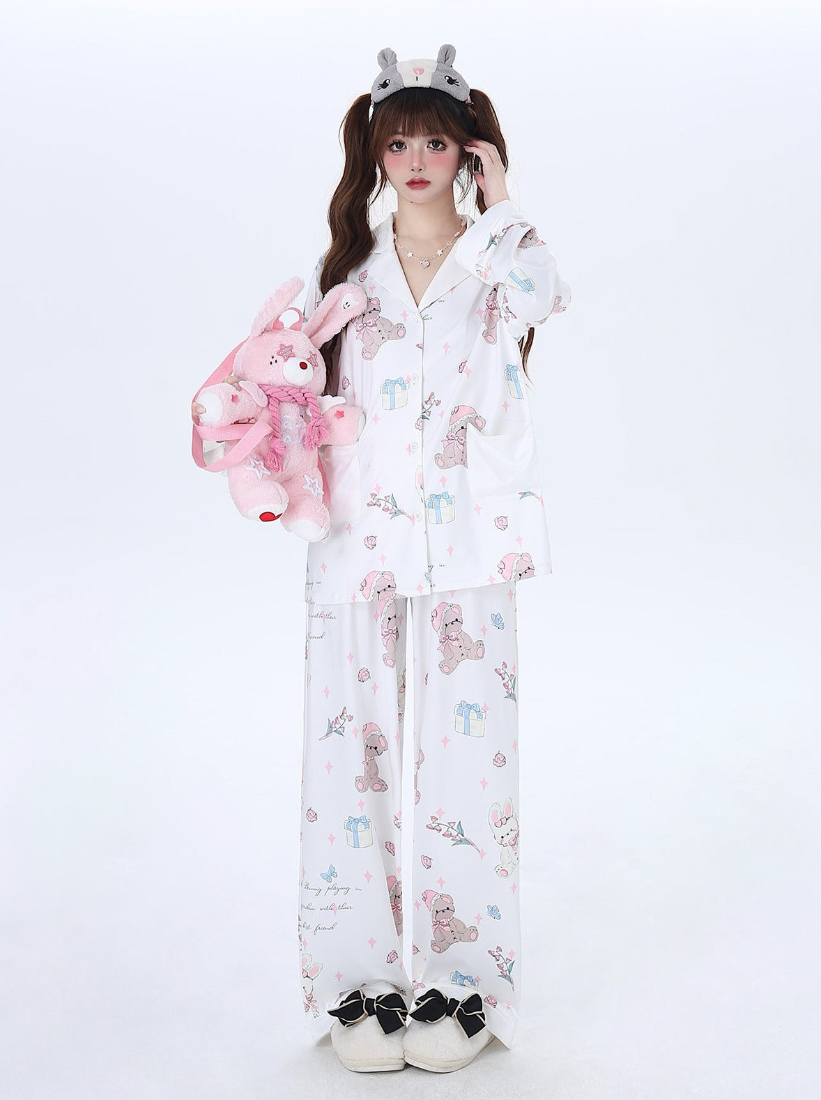 Ours en pyjama doux