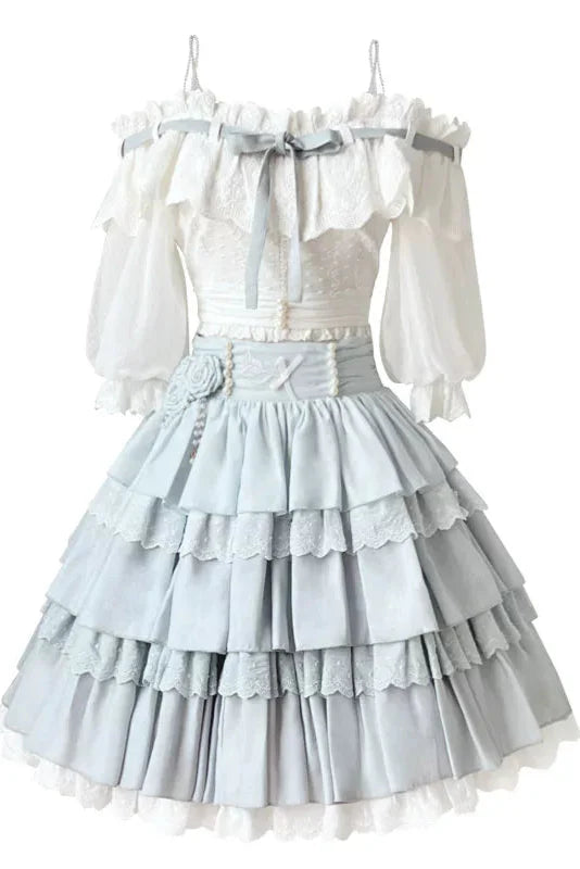 Skirt Top Sweet Cute Daily Doll + Lolita