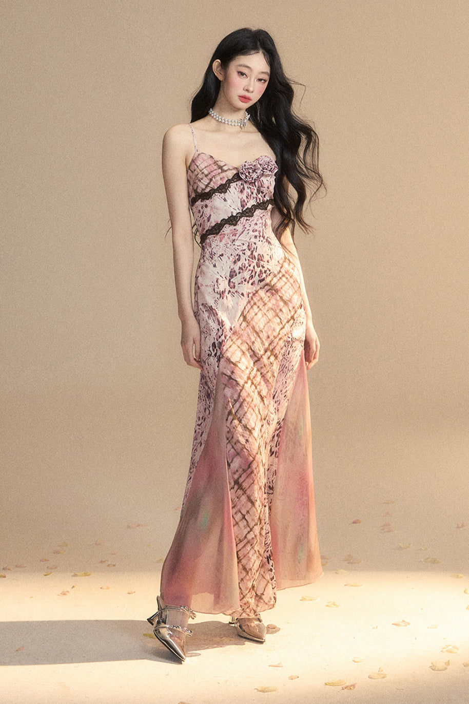 Dress One Shoulder Lady Long