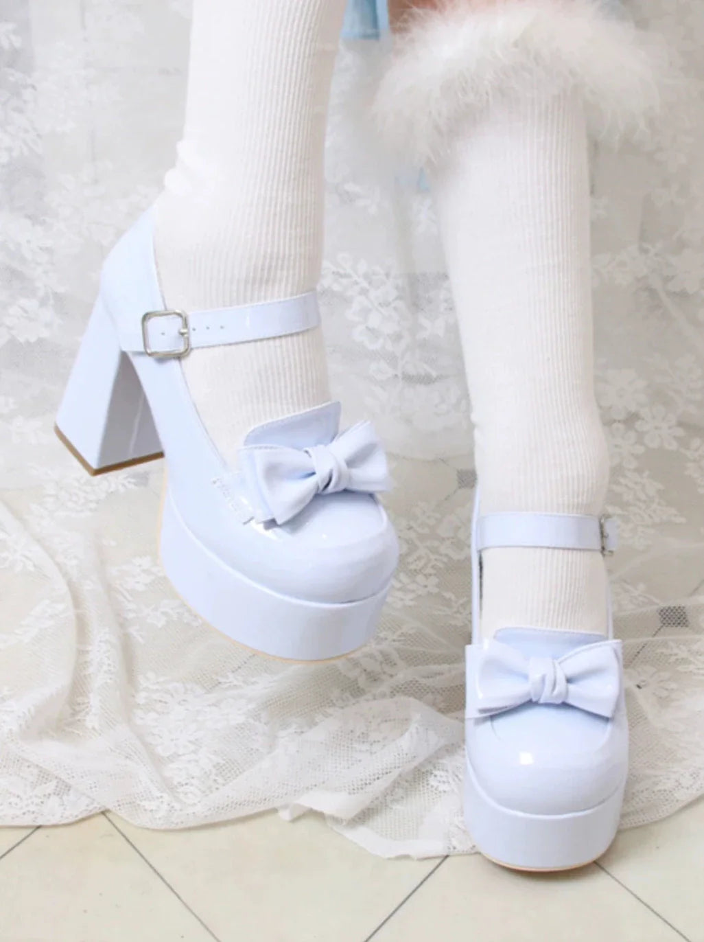 Zehenabsätze Original High Round Lolita